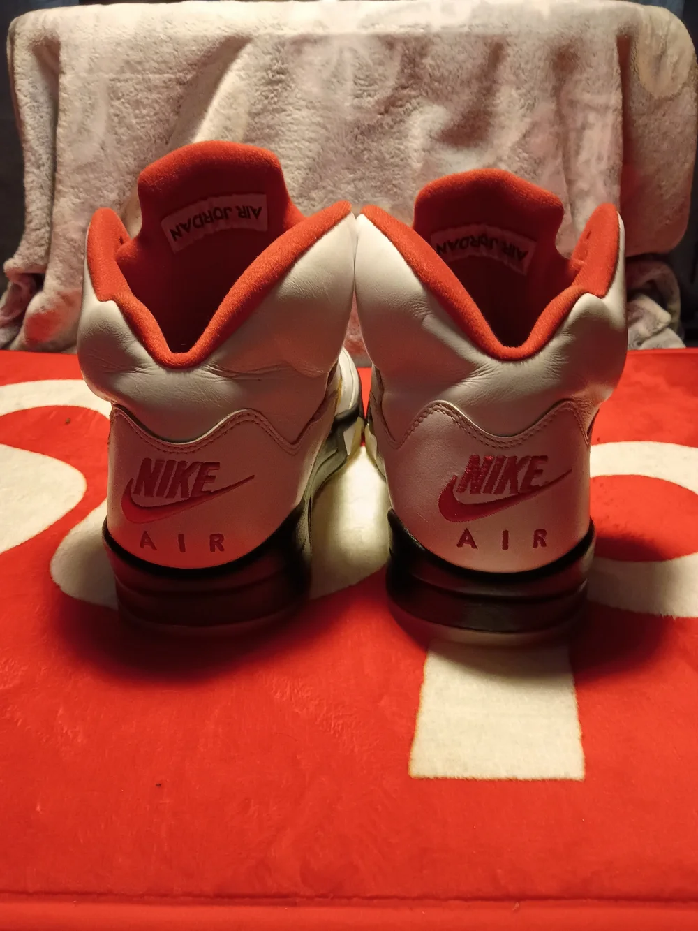 Air Jordan 5 Retro Fire Red Silver Tongue 2020 (DA1911-102) Men's  10.5. OG Box